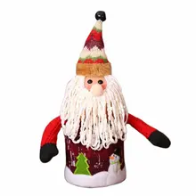 Рождественские украшения ретро-Винтаж конфеты банка мультфильм ткань искусство кукла машина вышитые конфеты коробка детский Фестиваль подарки