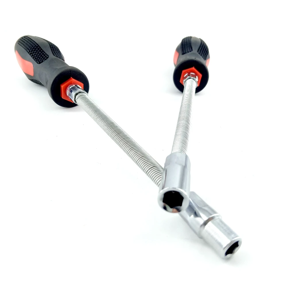 1 Pcs Flexible Hose Clamp Nut Driver W/flip Sockets Hose Clamp Set