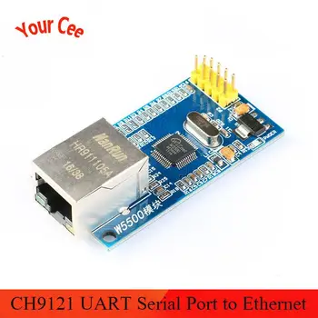 

CH9121 UART Serial Port to Ethernet Network Module TTL Transmission Module Industrial Microcontroller STM32 TCP/IP 51 3.3V 5V