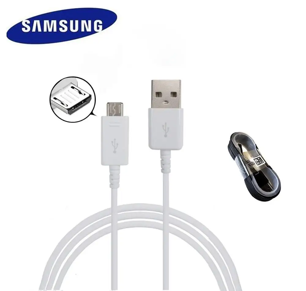 Оригинальный кабель micro usb Samsung для быстрой зарядки передачи данных 1/1 5 м 2 А SAMSUNG