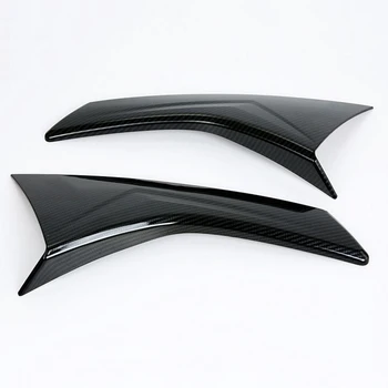 

Car Window Plastic Cover Triangle Parts Decor Carbon Fiber Trim Accessories New Practical 1 pair Replacement Sale