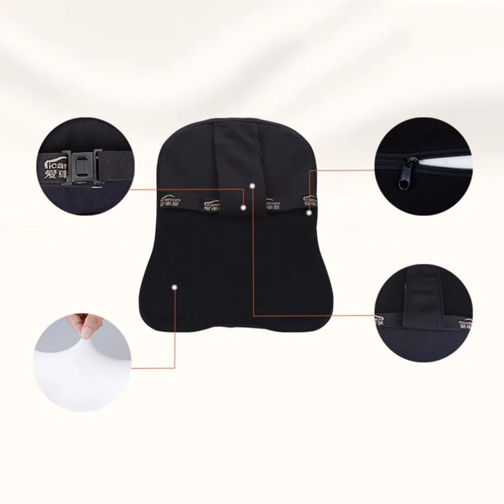ICaroom автомобильное сиденье Подушка для головы и шеи с эффектом памяти массажная подушка поддержка подголовник подушка автомобильное сиденье Чехол универсальный автомобиль