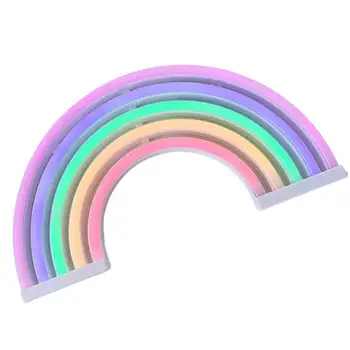 Leuke Rainbow Neon Sign Led Regenboog Licht Lamp Led Neon Licht Warm Wit Muur Art Teken Lichten Slaapkamer Decoratie Party decor Leuke Rainbow Neon Sign Led Regenboog Licht Lamp Led Neon Licht Warm Wit Muur Art Teken Lichten Slaapkamer Decoratie Party decor