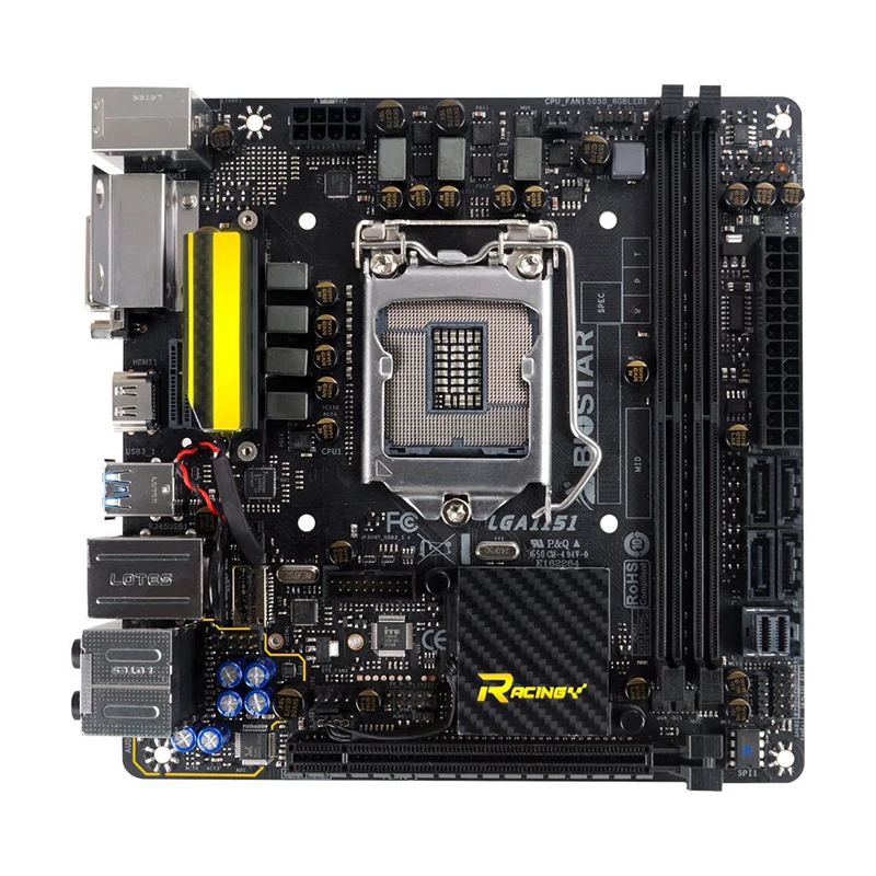 

MINI ITX Case Motherboard Z270GTN 17*17cm For Core 9th Generation RGB Wireless Network Card Desktop Small Motherboard E