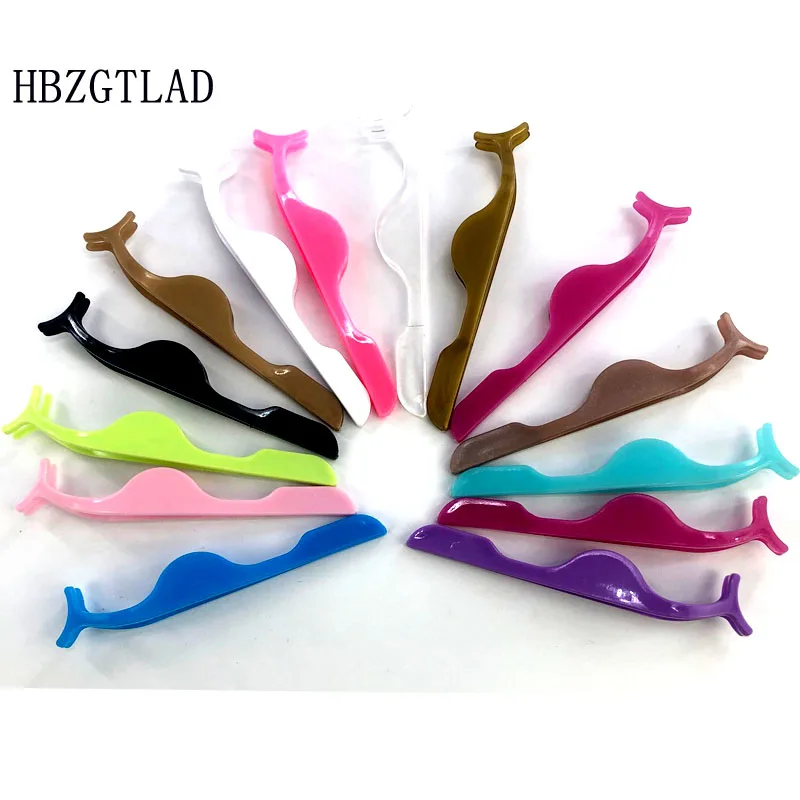 Tweezers Forceps-Tools Eyelash-Extension Curler Applicator False-Eyelash Makeup 30pcs