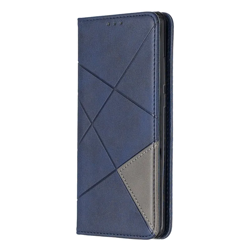 Синий Для huawei Y7 чехол Магнитный кожаный тонкий чехол для huawei Y7 Pro Y7Prime Y 7 Prime откидной Чехол с подставкой для бизнес телефона - Цвет: Синий