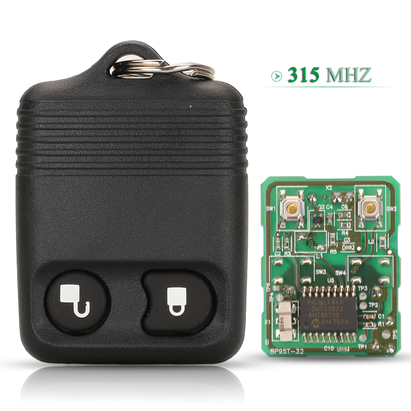 

jingyuqin Original Factory 2 Buttons Control Remote Car Key 315MHz Fob For Ford Transit MK6 Connect Explorer Mercury 2000-2006