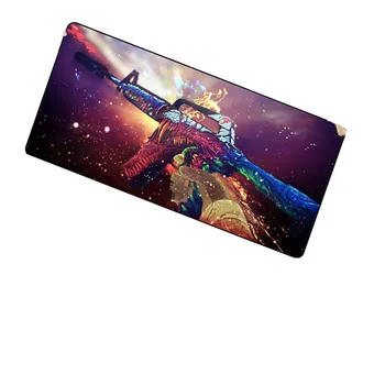 

fire Hyper beast CS GO Large Mouse Pad Overlock Edge Big Gaming mouse Pad Send BoyFriend the Best Gift 40x90cmm For LOL