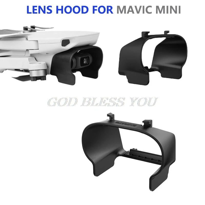 Lens Hood Anti-glare Cover Gimbal Protective Sunshade Sunhood for DJI Mavic Mini Drone Accessories Drop Shipping | Электроника