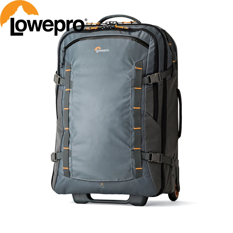 

Lowepro Highline RL x400 AW Adventurer Outdoor travel Bag Travel Packable Weather Resistant Backpack 37L Rolling Luggage Gray