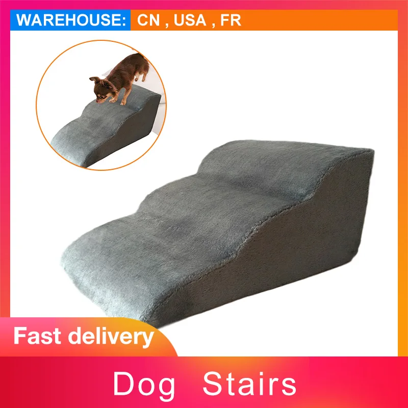 2/3 Layers Pet Dog Stairs Steps Indoor House Ramp Ladder Portable Cat Climbing For Small Products | Дом и сад