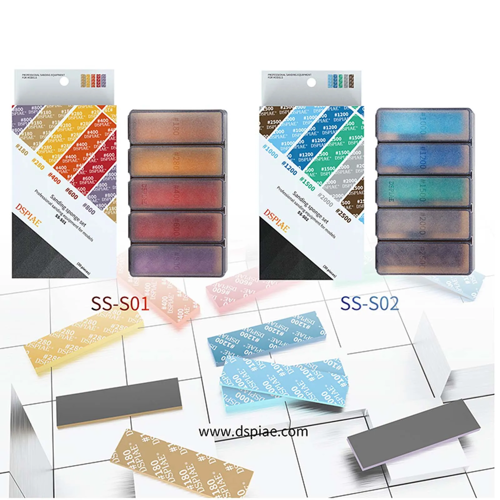 Tools, Supplies & Engines Sanding Sponge Set for Dspiae Gundam GK