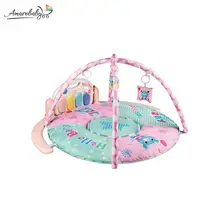 Коврик развивающий игровой AmaroBaby FUNNY BABY ZOO с пультом управления