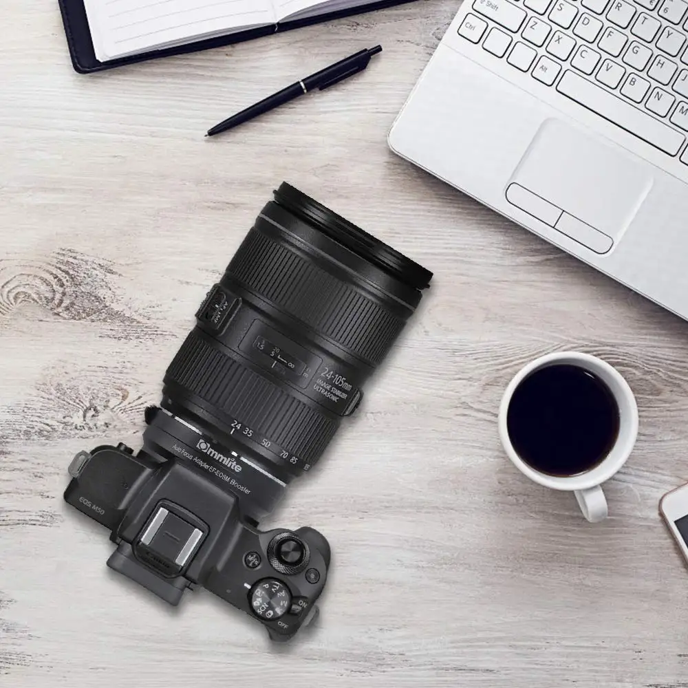 Усилитель для объектива Commlite адаптер камеры Canon EF EOS M скорость 0 71x фокусное