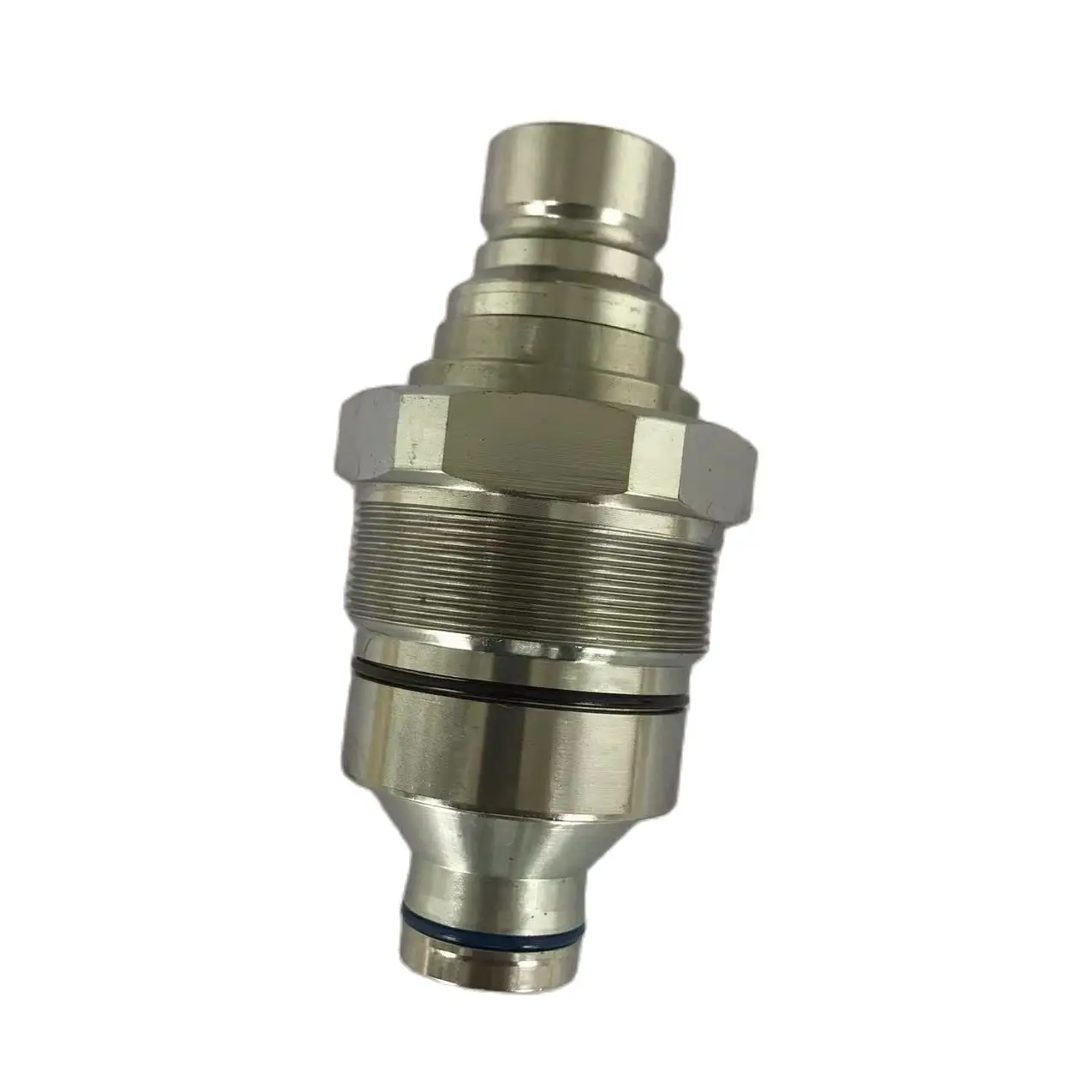 7246799 Hydraulic Male Flat Face Quick Coupler For kubota Skid Steer External thread 48mm bykski hand push valve switch g1 4 thread male to famale flat mini dual external thread water stop fittings cc hp x v2