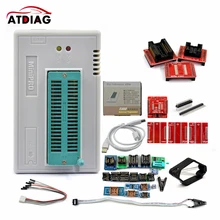 V9.0 original mini pro tl866 ii plus usb universal programador eeprom flash com adaptadores de alta velocidade programador