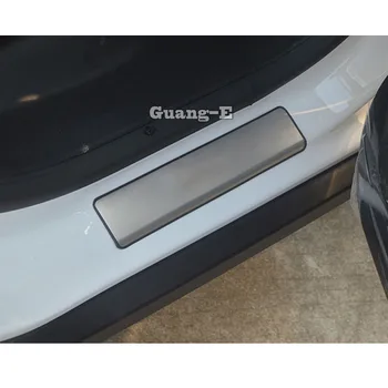 

For Peugeot 2008 2014 2015 2016 2017 Car Stainless Steel Door Cover Sill Plate Frame Lamp External Threshold Pedal 4pcs
