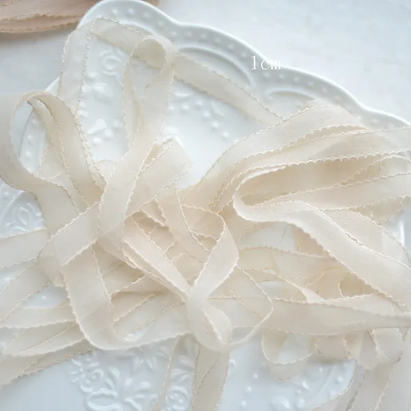 Кукольная одежда diy Аксессуары 1 см кружево многоцветный двусторонний бутон шелк жоржет ресницы