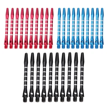 

10pcs Darts Stems Aluminum Alloy Darts Pole Rod Shafts Harrows Accessories