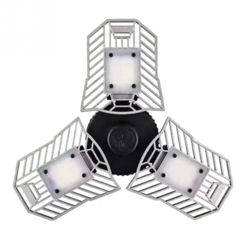 

Deformable Lamp Garage light Ceiling Foldable Industrial Waterproof Bright Adjustable Station Warehouse Workshop Basement Led