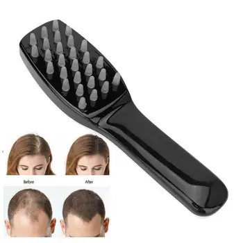 

Electric Phototherapy Vibration Massage Comb Scalp Stress Relief Anti Circulation LED with Loss Blood Neck Light Back Brush F8Q1