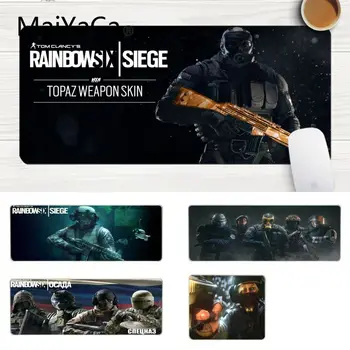 

MaiYaCa Your Own Mats Rainbow Six Siege Comfort Mouse Mat Gaming Mousepad Laptop Gaming Lockedge Mice Mousepad