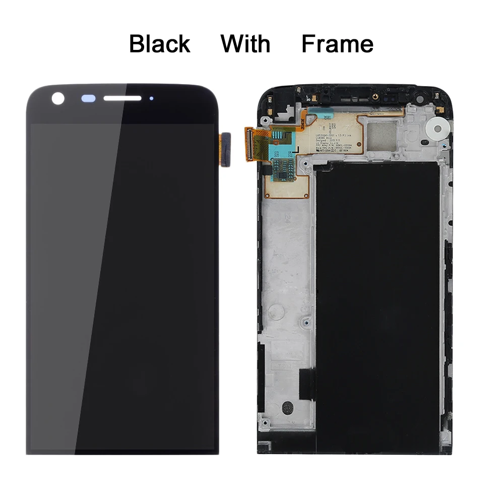 Дешево Дисплей для LG G5 font b lcd b font сенсорный экран с рамкой дигитайзер для LG G5 запасной ЖК экран для LG G5 дисплей 5,3 H850 AAA