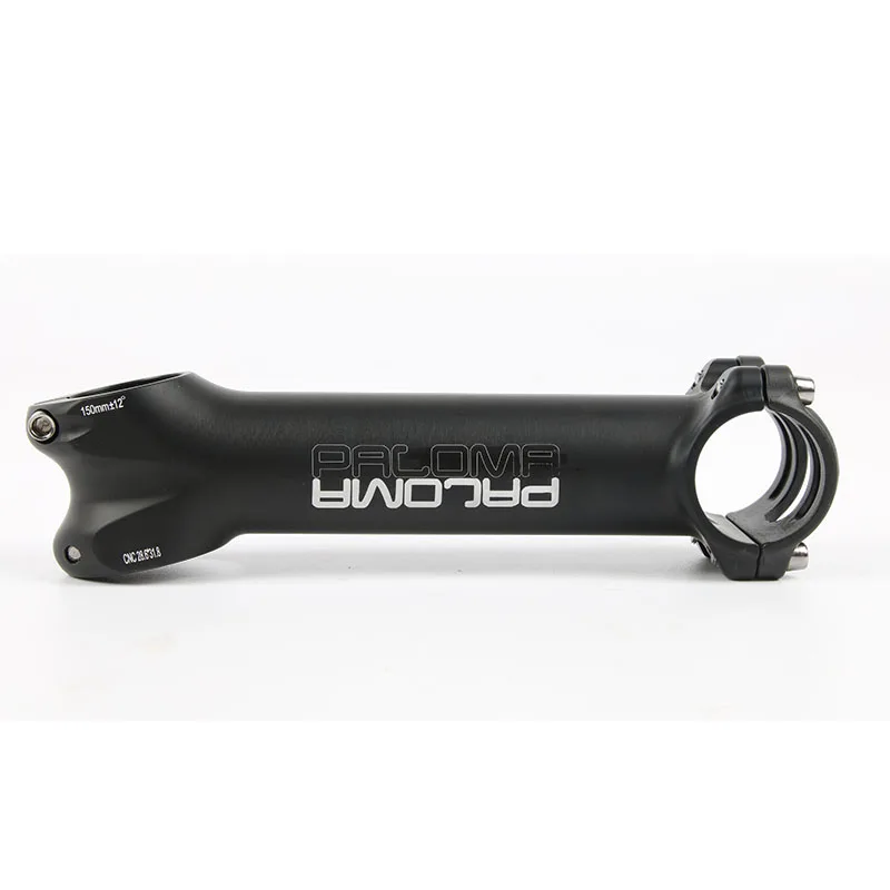 DJC Potence de vélo 150 mm extra long 12 degrés 31,8 mm