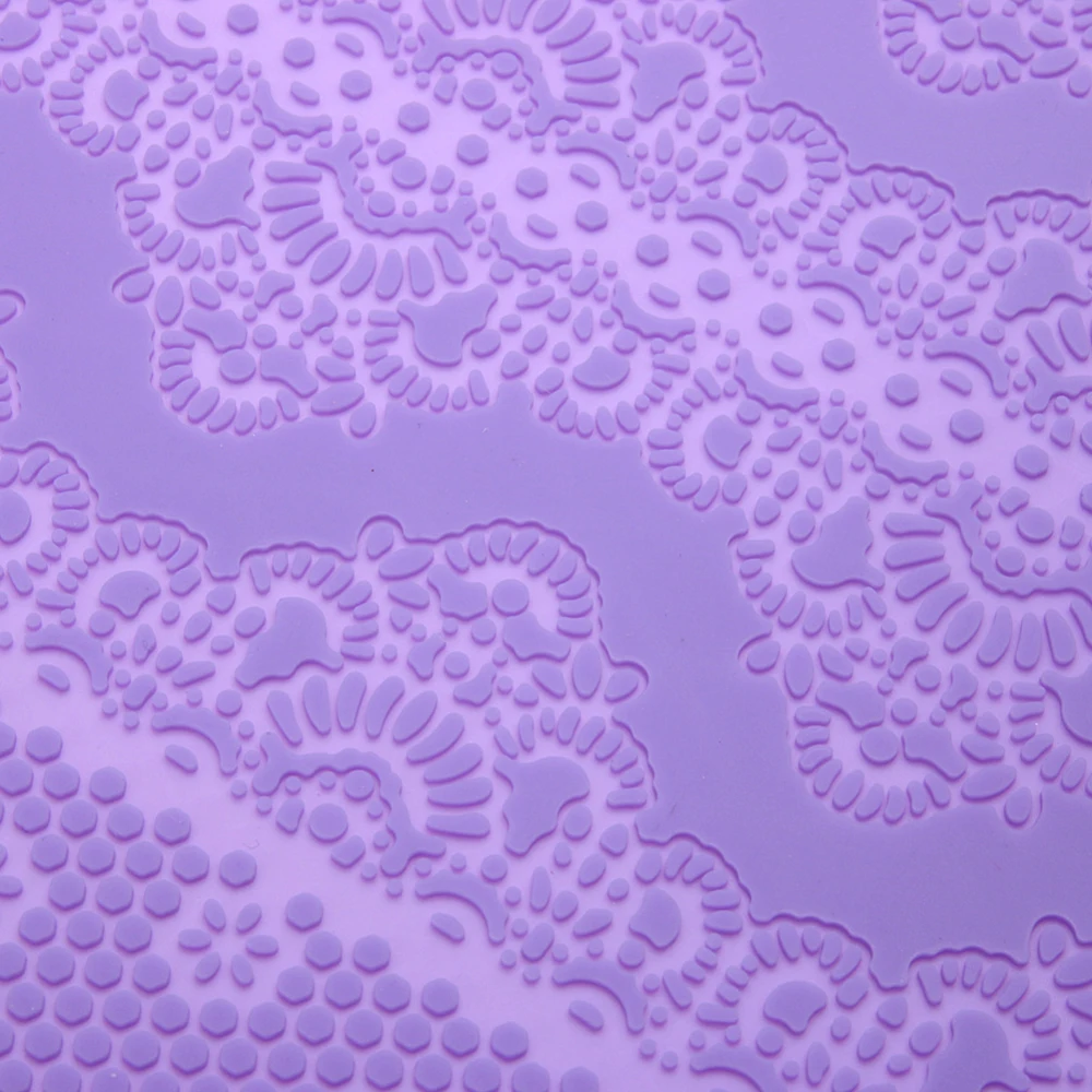 Silicone Mold Cake Lace Mats Mold Silicone Lace Mat Fondant Cake Decorating Tools Wedding Flower Embossing Mould Bakery