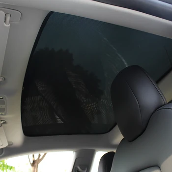 preço Para Tesla Modelo 3 Telhado Clarabóia Máscaras Protetor Acessórios Três Model3 Pára-sol Do Carro Viseira Traseira Frente Sun Sombra
