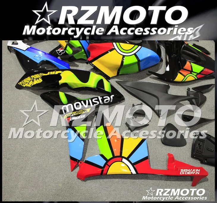 Мотоциклетный обтекатель abs комплект для HONDA CBR600RR F5 2007-2008 год корпусные детали moldStore № 0699
