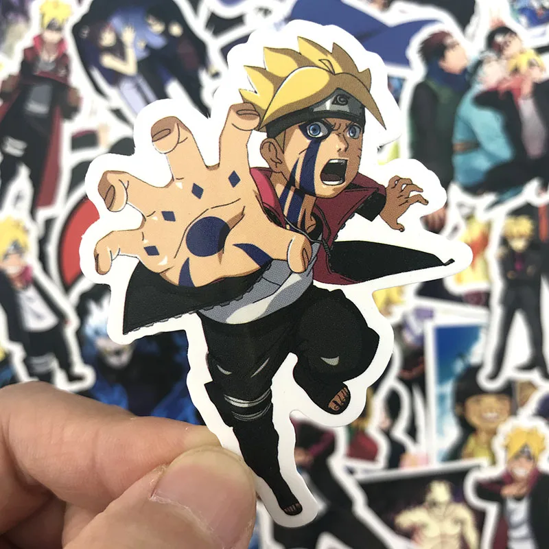 50 шт./упак. BORUTO NARUTO наклейки для багажа ноутбука холодильника мотоцикла