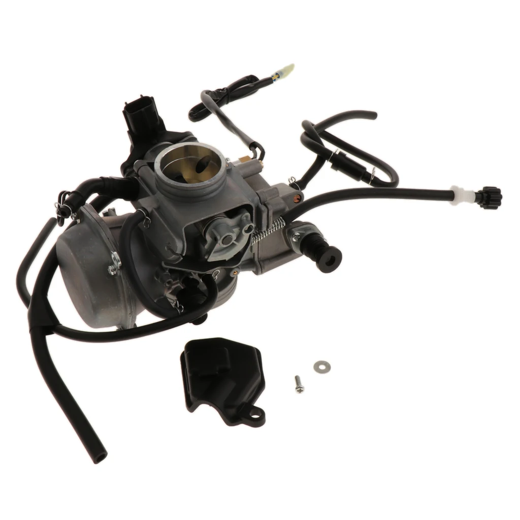 Motorbike Carburetor And Fuel Line Fits For Honda Rincon Trx650fa 2003