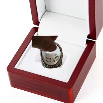 

custom made New Championship Rings Hip Hop Jewelry Men's Cool Street Big Blue Stone Ring Carved Pattern Ring Bague Masculine