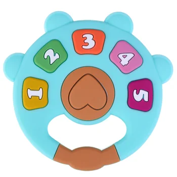 

1 Pc Silicone Teeth Stick Cute Teether Baby Molar Rod Silicone Teether Toy for Home Baby Infant Teeth