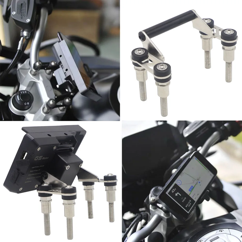 Stable Screw Base Motorcycle Phone Holder For BMW