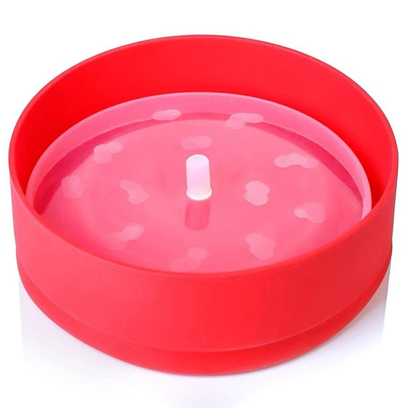 

Popcorn Microwave Silicone Foldable Red Kitchen Easy Tools Diy Popcorn Bucket Bowl Maker with Lid