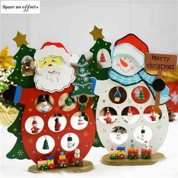 

New Year's Eve Decorations Exquisite and Stylish Santa Claus Snowman Decoration House Christmas Decorations New Year 2021
