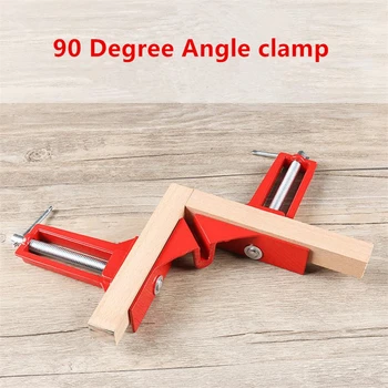 

1/2/4Pcs 90 Degree Right Angle Corner Holder Clip Multifunctional Quick Fixed Picture Framing Holder Woodworking Clamp