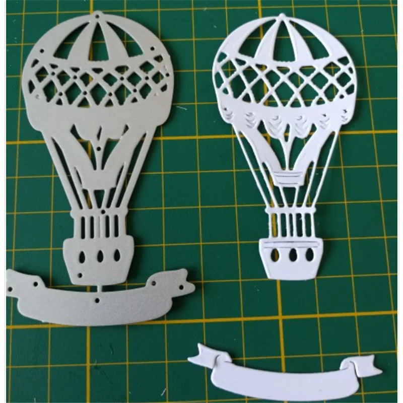 

Kokorosa Metal Cutting Dies Diecut Scrapbooking for Card Making DIY Embossing Cuts New Craft Die Hot Air Balloon
