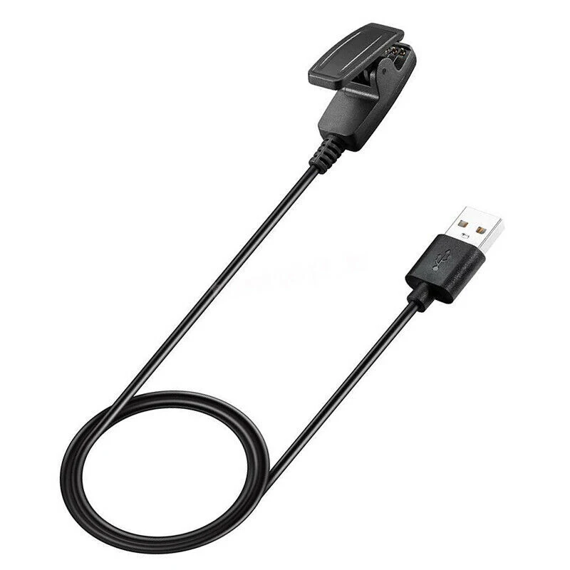 1 шт. Сменные кабели для зарядного устройства USB Черный зарядный кабель с зажимом