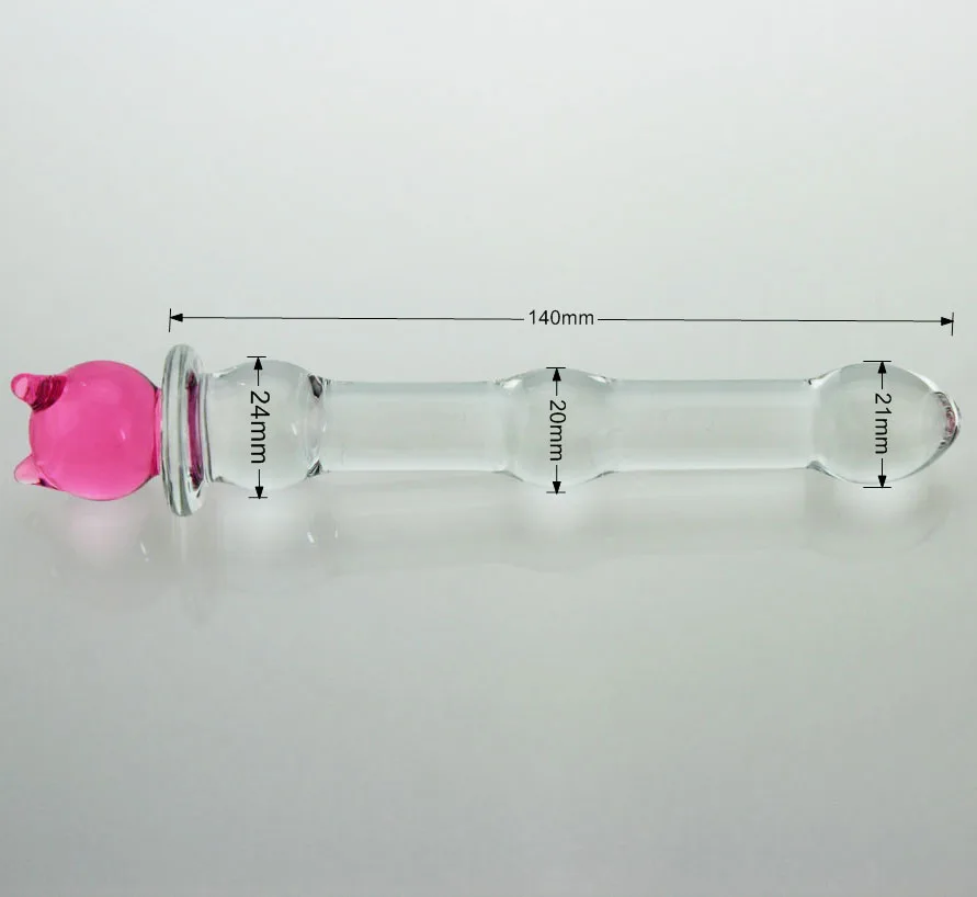 HH026 Cat Glass butt plug anal sex-Kitty-dildo (10)