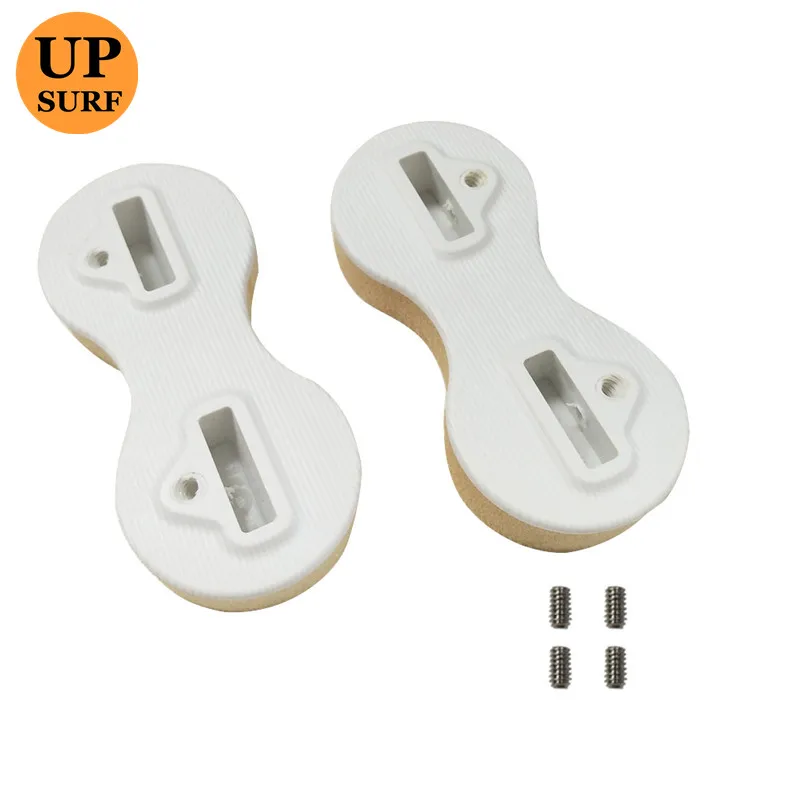Surf Double Tabs Fusion Fin Plug White 5 Sets of 9 Degree Fin Plugs ...