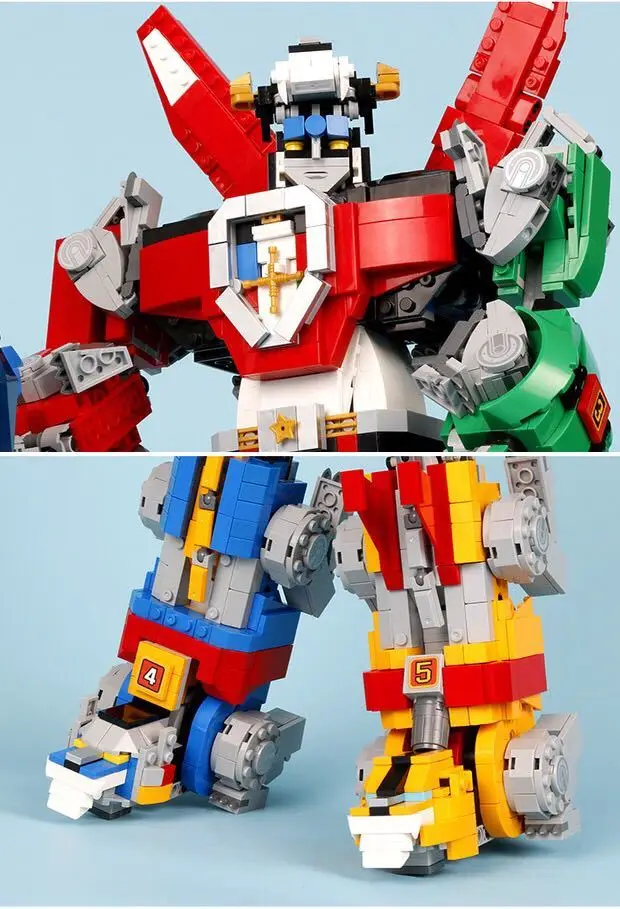 16057 идеи серии Voltron Defender Of The Universe модель 2334 шт Строительный Блок Совместимые части игрушек с 21311 подарок для детей
