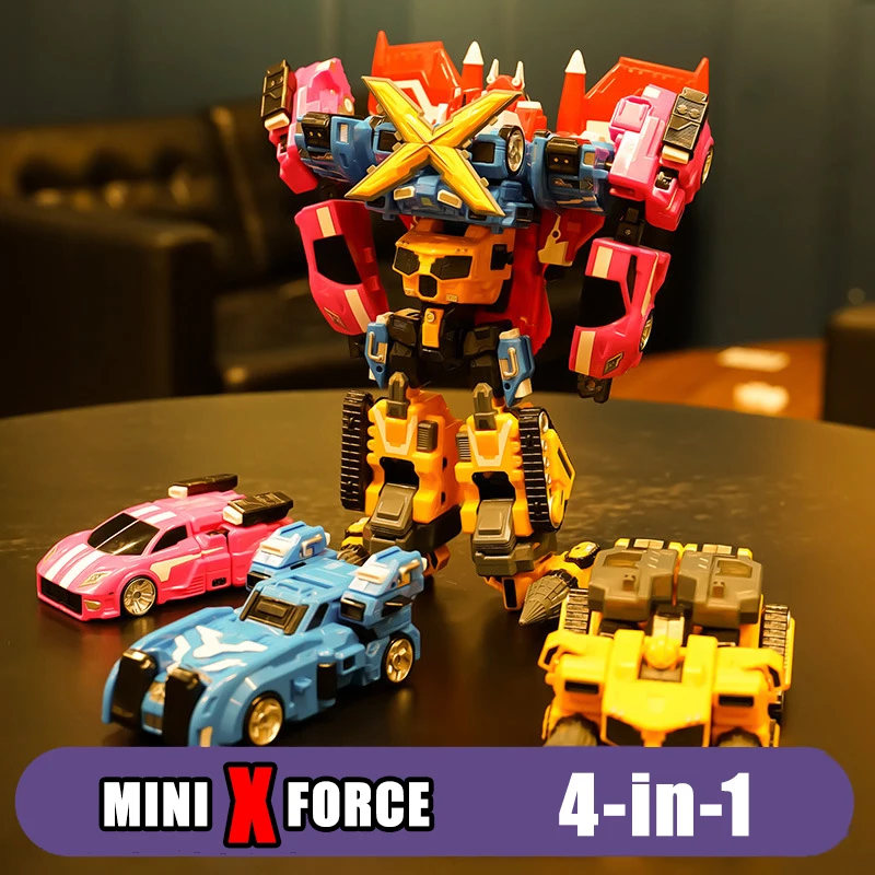 ミニクーパー 変形ロボット レア！ 詳細不明 ミニクーパー 変形ロボ マシンロボ ミニカー