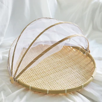 

Hand-Woven Food Serving Tent Basket