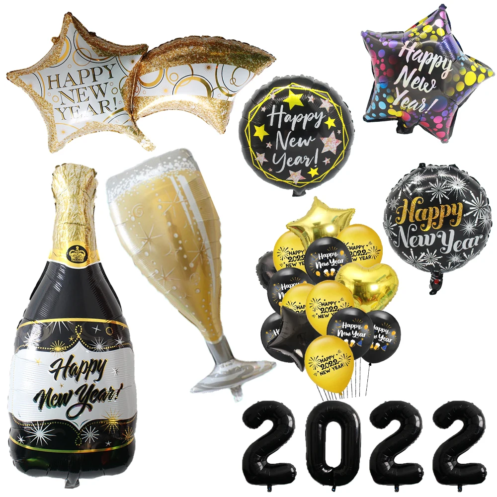 2022 г. украшение для новогодвечерние латексные шары 12 дюймов новый год