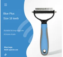  Hair Removal Comb for Pet Cats and Dogs Hair Removal Dust Removal Combs Scattered Fur Trimming Tools Long Hair Curly Comb 