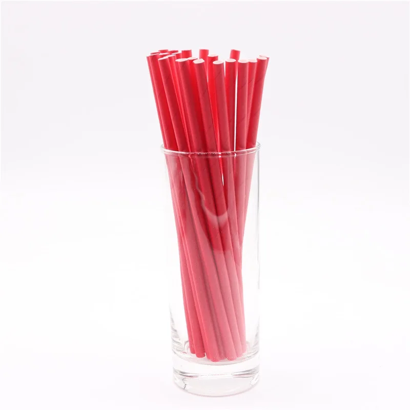 New Poker Party Christmas Set PARTY Birthday Products Decorative Tableware Paper Cup Paper Tray - Цвет: Straw25pcs