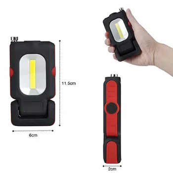 

Wasafire Strong Magnet COB LED Flashlight 3 Modes Working Lamp Magnet Mini Lighting LED Torch For Camping Hunting Car Repair